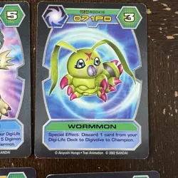 Digimon D Tector 2002 12 Card Lot With 6 1st Editions Cyberdramon Numemon Champ - Image 5