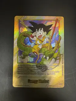 Dragon Ball Super Card Game Fusion World English Energy Marker Gold For display - Image 1