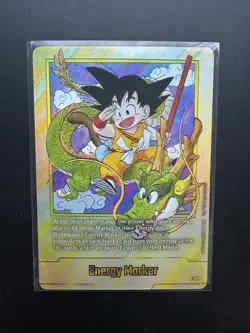 Dragon Ball Super Card Game Fusion World English Energy Marker Gold For display - Image 2