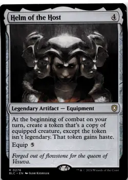 Helm of the Host MTG Commander: Bloomburrow Rare NM Pck Fresh - Image 2