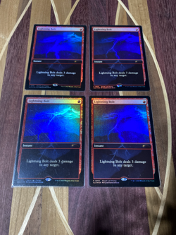 1x Magic: The Gathering Secret Lair Lightning Bolt - SLD 0901 - NM - Image 1