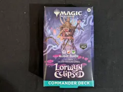 Magic: The Gathering Lorwyn Eclipsed Commander Deck - Blight Curse - Image 1