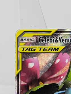 Pokemon TCG Celebi & Venusaur GX TAG TEAM Promo Holo Sun & Moon SM167 - Image 3