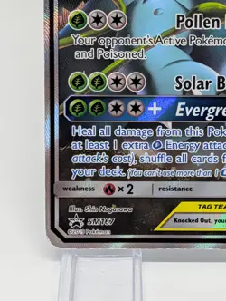 Pokemon TCG Celebi & Venusaur GX TAG TEAM Promo Holo Sun & Moon SM167 - Image 4