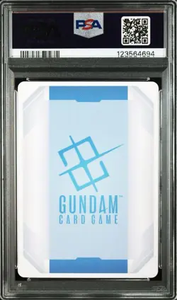 PSA 10 Justice Gundam LR+ GD01-066 2025 Gundam Card Game Japanese - Image 2
