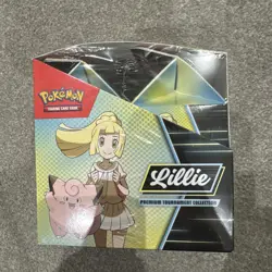 Pokemon TCG | Lillie Premium Tournament Collection | Sealed Display Case - Image 1