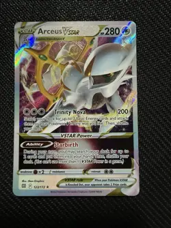 Arceus VSTAR SWSH09 Brilliant Stars 123/172 NM - Image 1