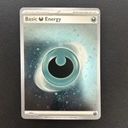 Pokemon TCG Scarlet & Violet 151 Basic Darkness Energy 007 Cosmos Holo - Image 2