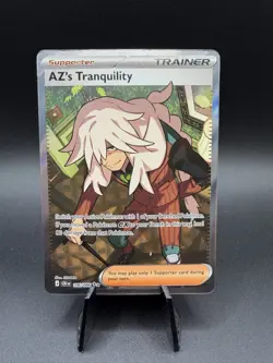 AZ's Tranquility Pokemon TCG Chaos Rising Trainer Supporter Ultra Rare 106/86 - Image 1