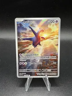 Latios 203/191 Illustration Rare Surging Sparks Pokemon NM GP3 - Image 1