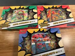 Pokemon TCG Mega Evolution Ascended Heroes Mega ex (Set of 3) Box Damage - Image 1