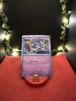 Zacian Build and Battle Promo 015 Pokemon Mega Evolution Phantasmal Flames - Image 1