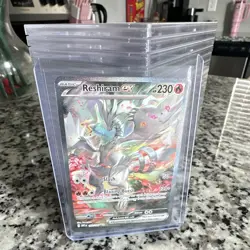 Pokemon Reshiram EX 160/113 Legendary Treasures Full Art Ultra Rare Holo English - Image 1