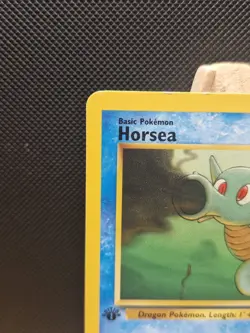 Pokemon 1999 WOTC 1st Edition Fossil Horsea 49/62 - Excellent - Image 3
