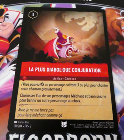 LORCANA TRADING CARD GAME TCG DISNEY CHAPITRE 2 CARTE 131/204 FR NM - Image 1
