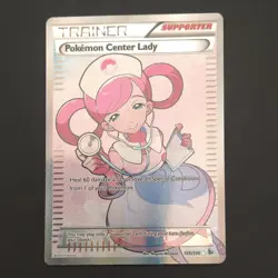 Pokemon Center Lady 105/106 Flashfire Full Art Holo Ultra Rare ENG - Image 1