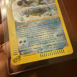 Nintendo Pokemon TCG Blastoise Expedition Base Set Holo Rare 4/165 2002 Eng 100 - Image 2