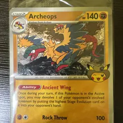 Pokemon Fossil Museum Chicago - Archeops Promo, Sealed 051/086 - Image 4