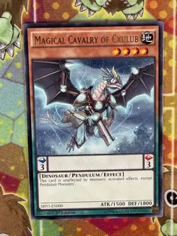 Yugioh Magical Cavalry Of Cxulub SHVI-EN000 1st Edition Single - Image 1