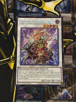 Yugioh Legendary Six Samurai - Shi En BLGG-EN007 Secret Rare 1st Edition NM - Image 1
