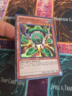 Yugioh Green Gadget TU08-EN002 Super Rare Unlimited Near Mint - Image 2