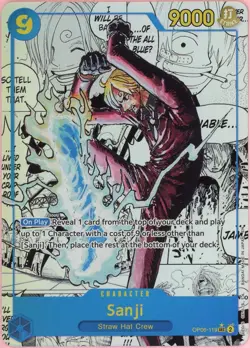One Piece Single: Sanji - OP06-119 (Manga) - PRB -The Best- Vol. 2 (PRB-02) LP - Image 1