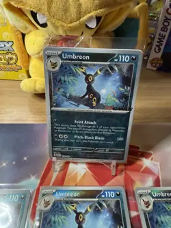 Pokemon Card TCG - Umbreon 130/197 - Reverse Holo EB Games Stamp - Sealed Promo - Image 3