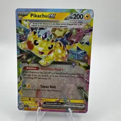 Pokemon TCG Pikachu EX Surging Sparks 57/191 Mint Condition - Image 1