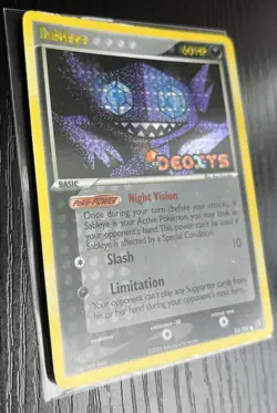 Sableye 23/107 2005 EX Deoxys Pokemon TCG Reverse Holo Stamped - Image 3