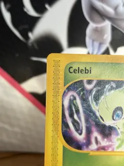 VINTAGE 2002 WOTC CELEBI 50 POKEMON 4 EVER MOVIE BLACK STAR PROMO M-NM - Image 2