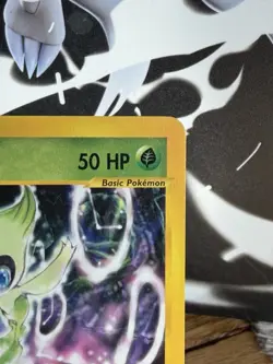 VINTAGE 2002 WOTC CELEBI 50 POKEMON 4 EVER MOVIE BLACK STAR PROMO M-NM - Image 3