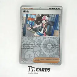Hilda 084/086 Reverse Holo Pokemon TCG SV White Flare WHT - LP - Image 1