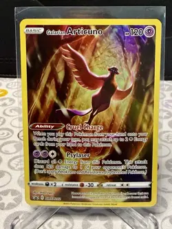 Pokemon Galarian Articuno TCG SWSH282 Blackstar Promo Crown Zenith Tin NM - Image 1