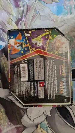 Pokemon Shining Fates: CRAMORANT V Collection Tin Box TCG - BRAND NEW SEALED - Image 4