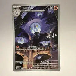 Pokemon TCG - S&V - White Flare - Lampent 102/086 - Illustration Rare - NM - Image 1