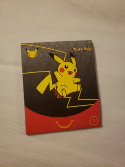 pokemon 25th anniversary mcdonalds pack! - Image 1