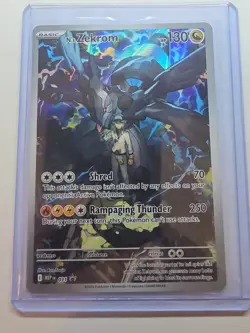 N's Zekrom 031 Pokemon TCG Mega Evolution Black Star Promo Holo NM - Image 3