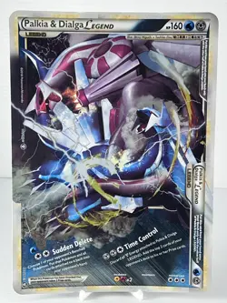 Pokemon TCG - Palkia and Dialga Legend Jumbo Card - Image 1