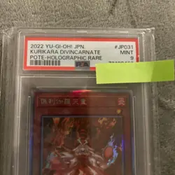 Yu-Gi-Oh PSA9 KURIBOH POTE-JP031 Ghost Rare 2022 Japanese - Image 2