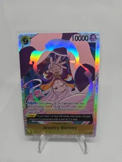 OP-13 Jewelry Bonney 108 SR Carrying On His Will Foil OP13-108 NM One Piece Card - Image 1