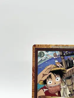 One Piece Carddass Hyper Battle Monkey D. Luffy C-J1 Promo Jump Festa 1999 Rare - Image 2