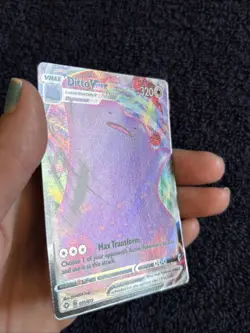 Ditto Vmax 051/072 Shining Fates- NM Ultra Rare Full Art Pokemon Card - Image 4