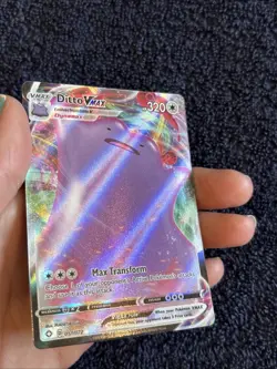 Ditto Vmax 051/072 Shining Fates- NM Ultra Rare Full Art Pokemon Card - Image 5