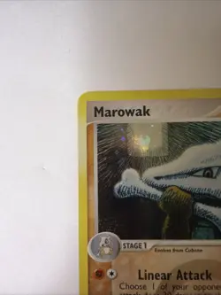 Pokemon Marowak 7/112 FireRed & LeafGreen Reverse Holo Rare Rare Card - Image 2