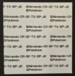 Japanese Charmander Daiichi Pan Vintage Stickers Pokemon Trading Card Game LP - Image 2
