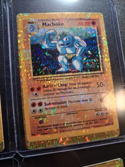 Vintage Pokemon GOLD Vending Machine Sticker Cards holofoil WOTC Base Set - Image 4