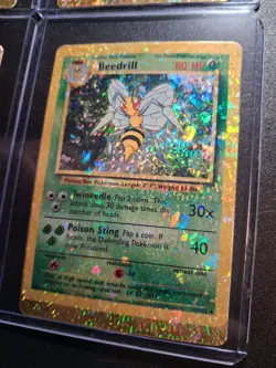 Vintage Pokemon GOLD Vending Machine Sticker Cards WOTC 8 cards lot HOLO - Image 5