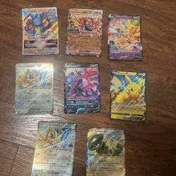 Pokemon TCG Jumping Pokemon Cards Pikachu and More NM - Image 1