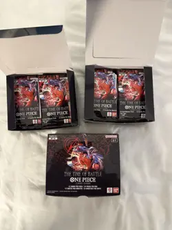 OP16 The Time Of Battle Bulk Lot Of 800+Cards-3 Opened OP16 Boosters-E/c/l/r/sr - Image 1