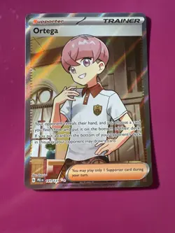 Ortega 141/131 Full Art NM/M Prismatic Evolutions Pokemon Card - Image 1
